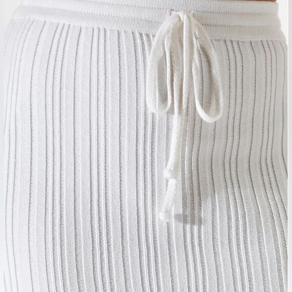 Rue Stiic matching set Mabel bra top Liana midi skirt deep green size large - Picture 10 of 16